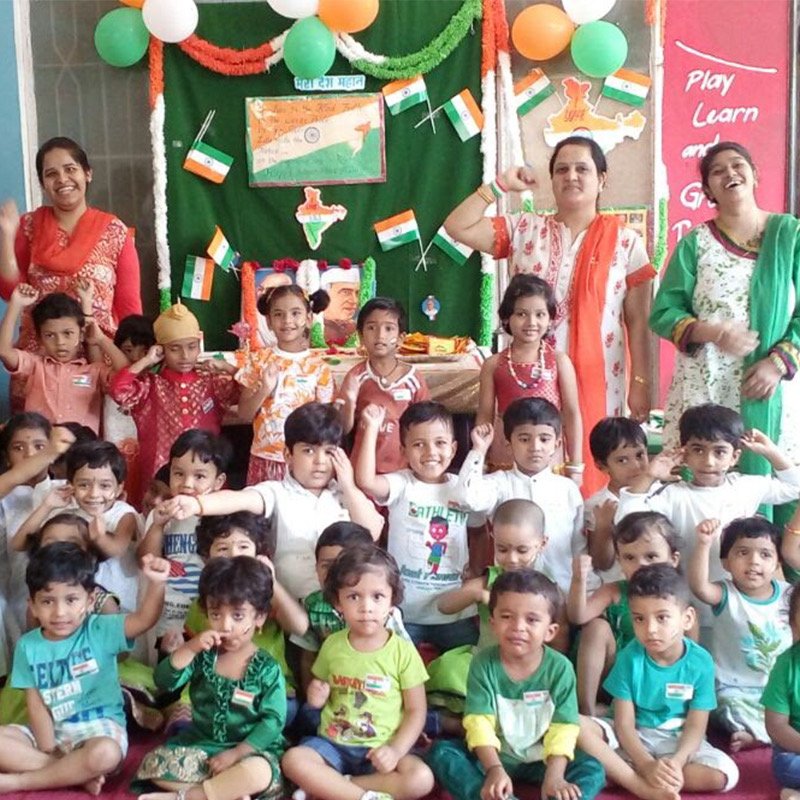Children learning together at Little Daffodils Preschool